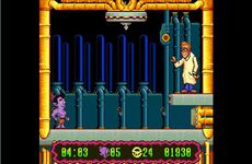 une photo d'Ã©cran de Super Widget sur Nintendo Super Nes